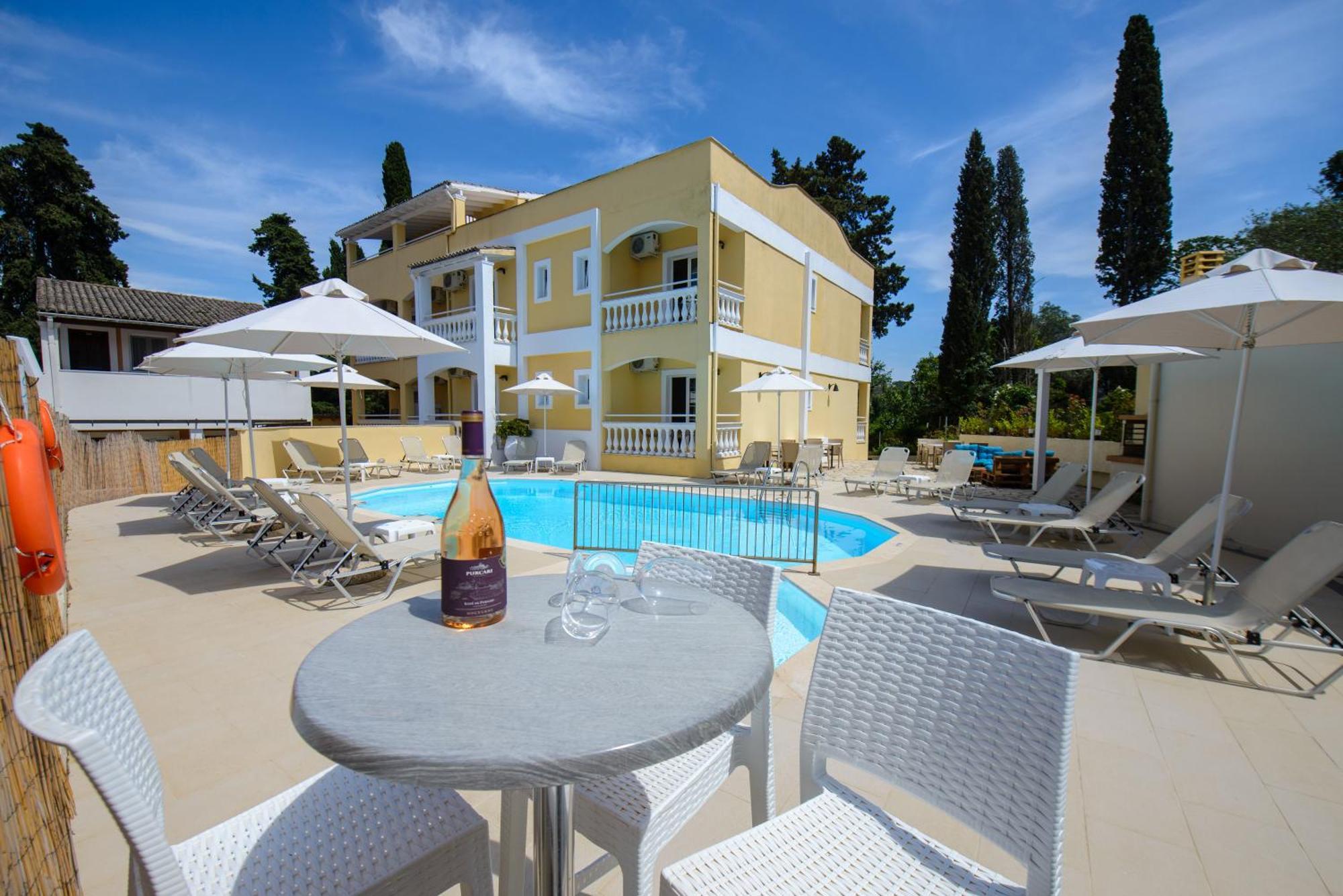 Saint Spiridon Hotel Kassiopi Exterior photo